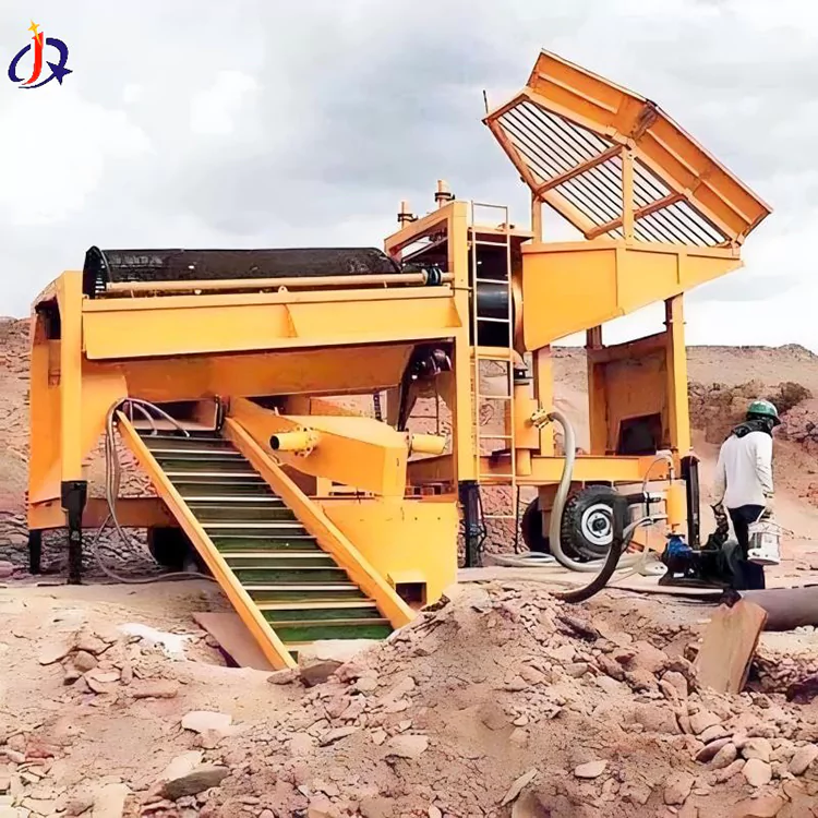 Carbad seallaidh òir aluvial